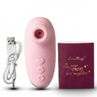 Clitoral Sucking Stimulator 10 Speeds Silicone Pink